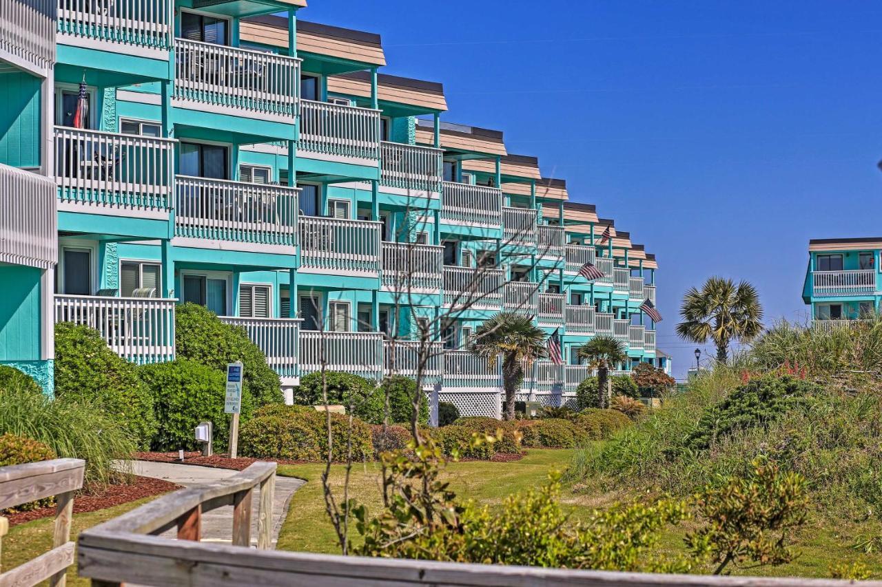 Walk To Beach Ocean-View Atlantic Beach Condo! Exterior foto