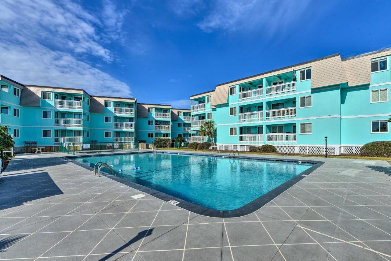 Walk To Beach Ocean-View Atlantic Beach Condo! Exterior foto